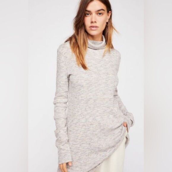 Free people we the free stone cold long sleeve top ivory - Picture 2 of 5